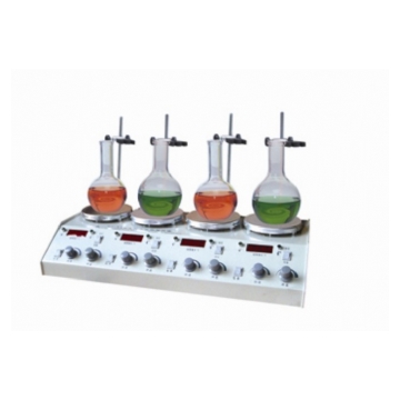 常州國華多頭磁力加熱攪拌器HJ-4A數(shù)顯控溫