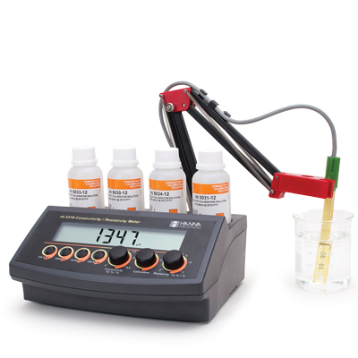 哈納微電腦電導率-EC-電阻率測定儀HI2316